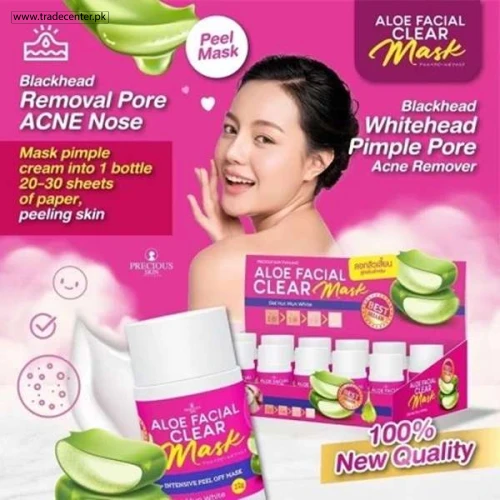 Aloe Facial Clear Mask Clear Nose Blackheads Remover Aloe Facial Clear Mask Clear Nose Blackheads Remover | Online in Pakistan TradeCenter.PK