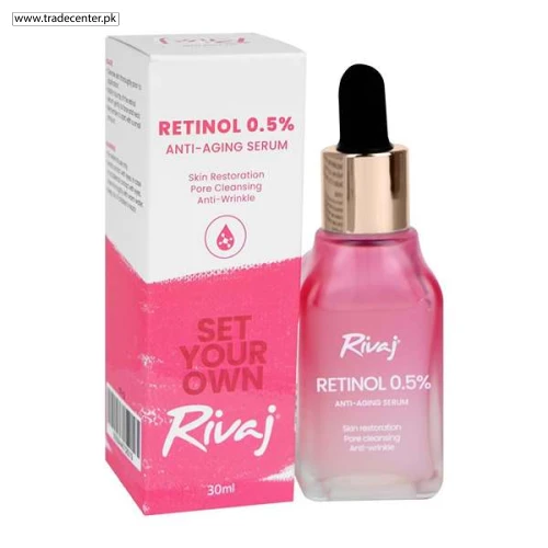 Retinol 0.5% Anti Aging Face Serum Retinol 0.5% Anti Aging Face Serum | Online in Pakistan TradeCenter.PK